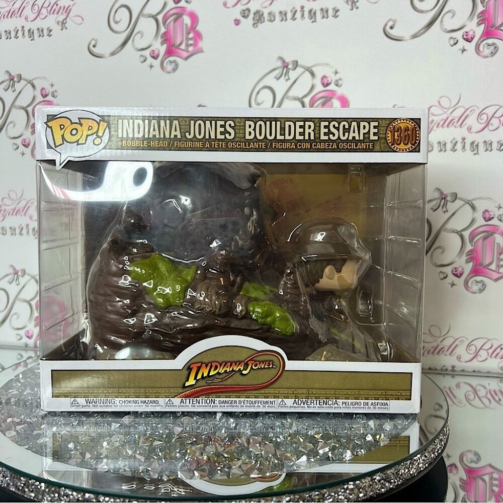 Funko Pop Indiana Jones Boulder Escape Figure 1360 Disney